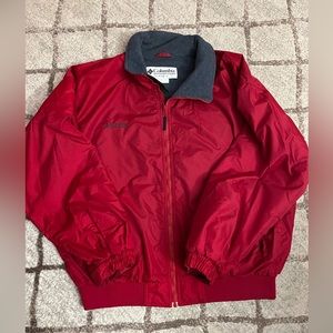 Men’s Red Columbia Jacket